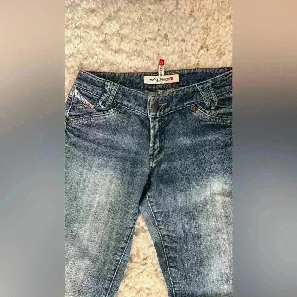 Yidoulizi Denim Jeans, vintage wash - Picture 4 of 11